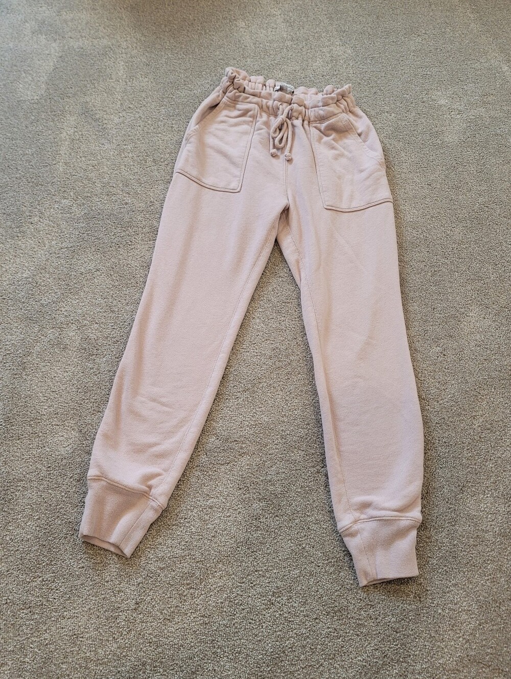 Abercrombie & Fitch Womens Light Pink Jogger Sweatpants Size Small